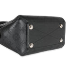 Louis Vuitton Louis Vuitton Black Mahina Leather Babylone Chain BB