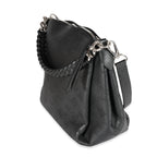Louis Vuitton Louis Vuitton Black Mahina Leather Babylone Chain BB