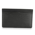 Louis Vuitton Louis Vuitton Black Epi Card Holder