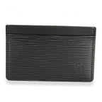 Louis Vuitton Louis Vuitton Black Epi Card Holder