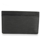 Louis Vuitton Louis Vuitton Black Epi Card Holder