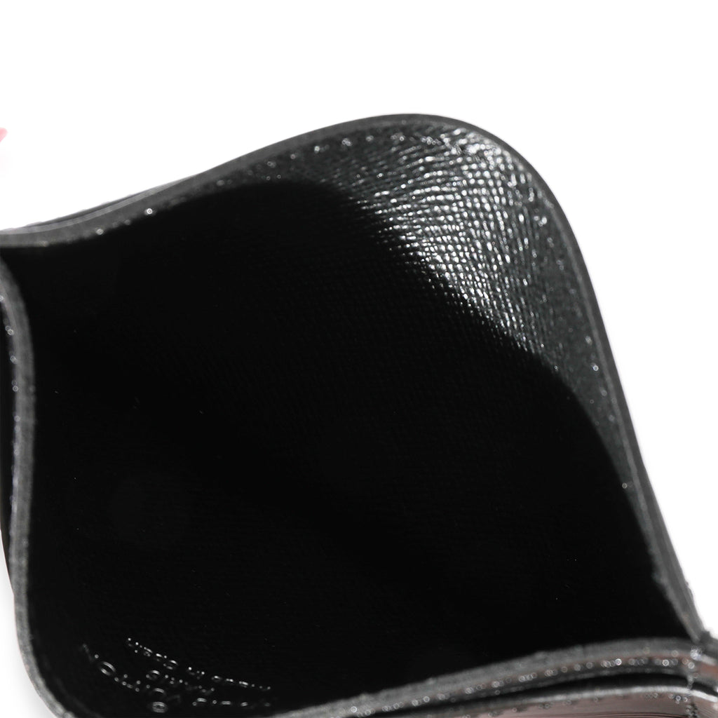 Louis Vuitton Louis Vuitton Black Epi Card Holder
