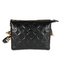 Louis Vuitton Louis Vuitton Black Monogram Puffy Lambskin Coussin BB