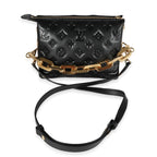 Louis Vuitton Louis Vuitton Black Monogram Puffy Lambskin Coussin BB
