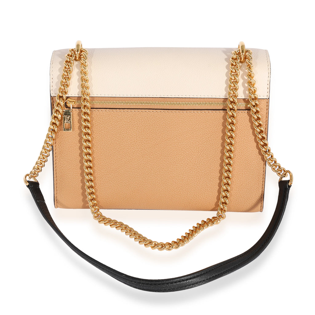 Louis Vuitton Louis Vuitton Tricolor Calf Leather MyLockme Chain Bag