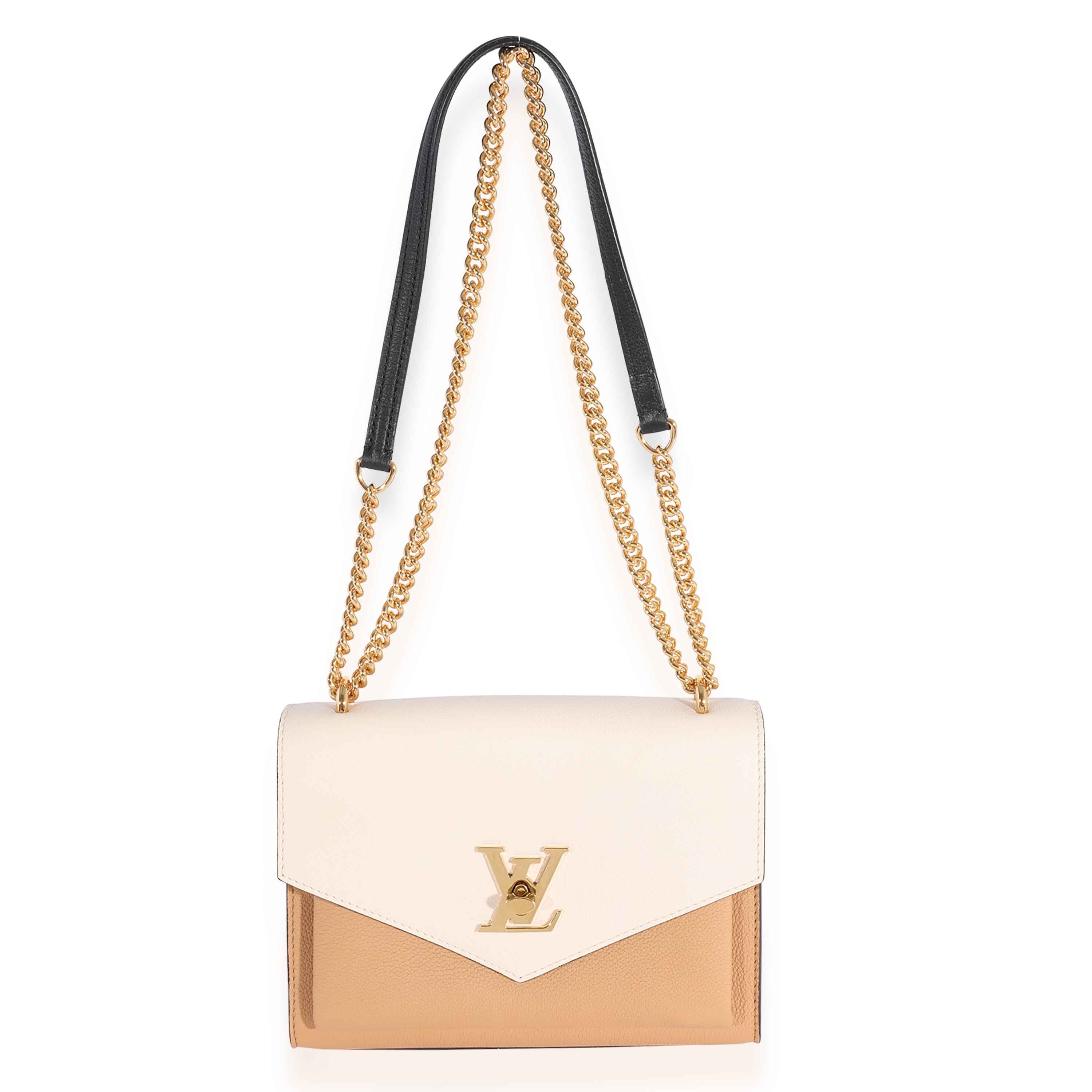 Louis Vuitton Louis Vuitton Tricolor Calf Leather MyLockme Chain Bag