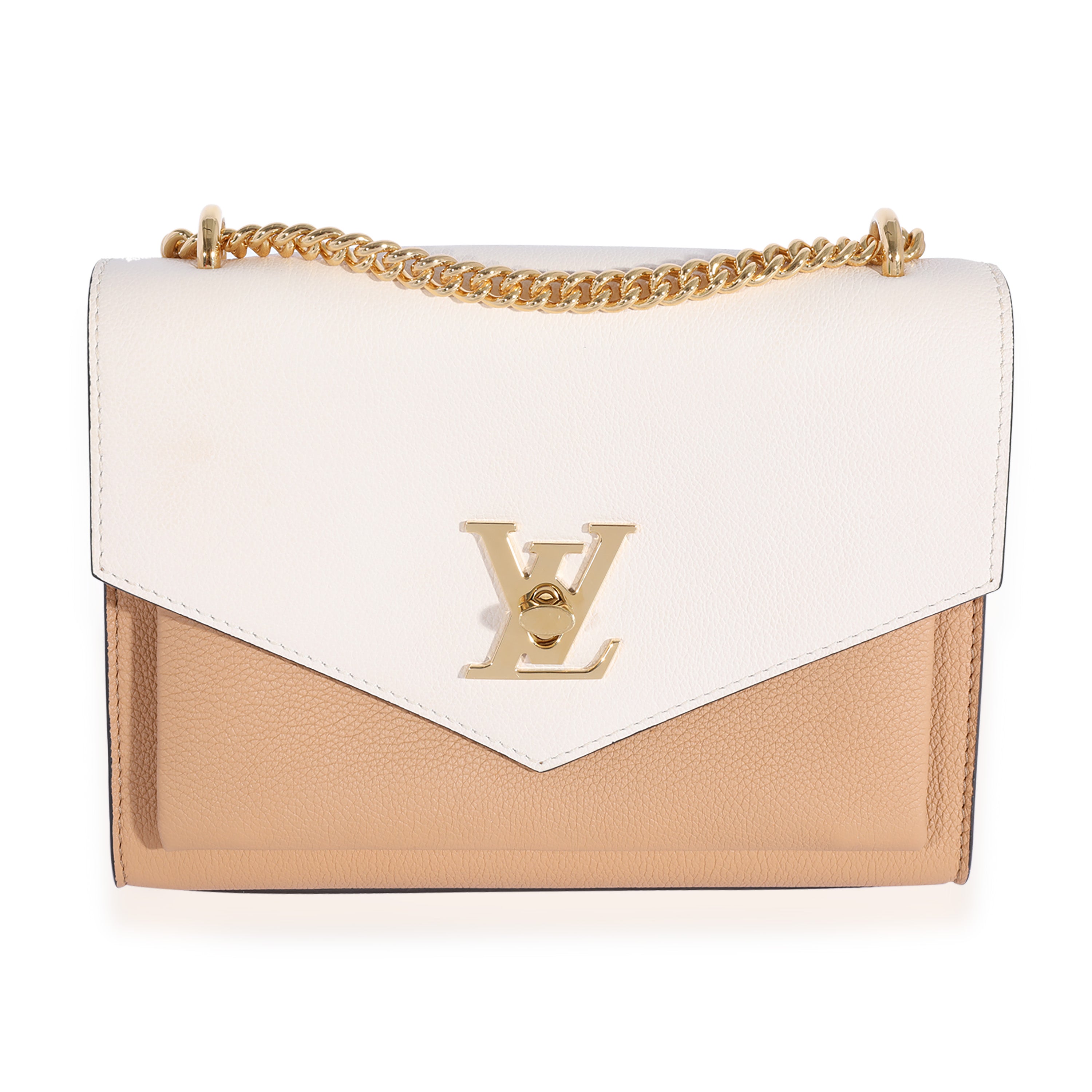 Louis Vuitton Louis Vuitton Tricolor Calf Leather MyLockme Chain Bag