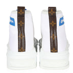 Louis Vuitton Louis Vuitton Squad Sneaker Boot White Blue