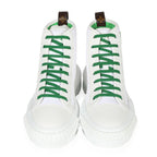 Louis Vuitton Squad Sneaker Boot White Green