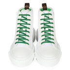 Louis Vuitton Squad Sneaker Boot White Green