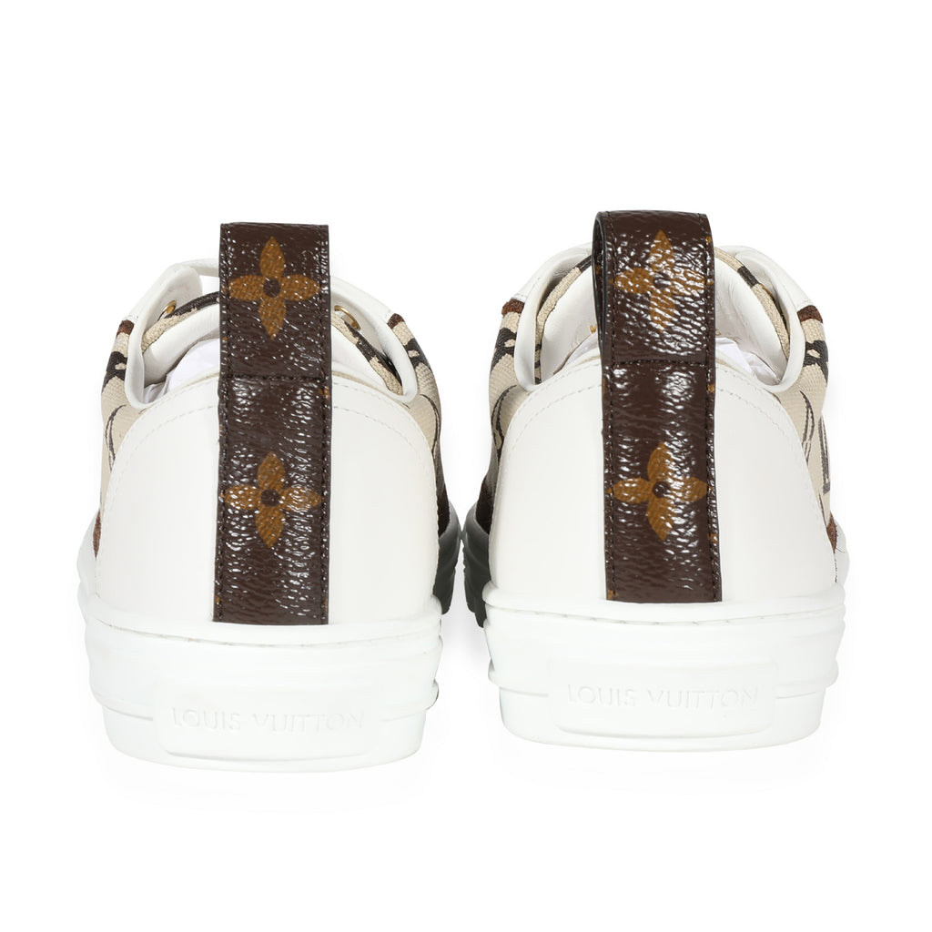Louis Vuitton Louis Vuitton Stellar Sneaker Beige Monogram