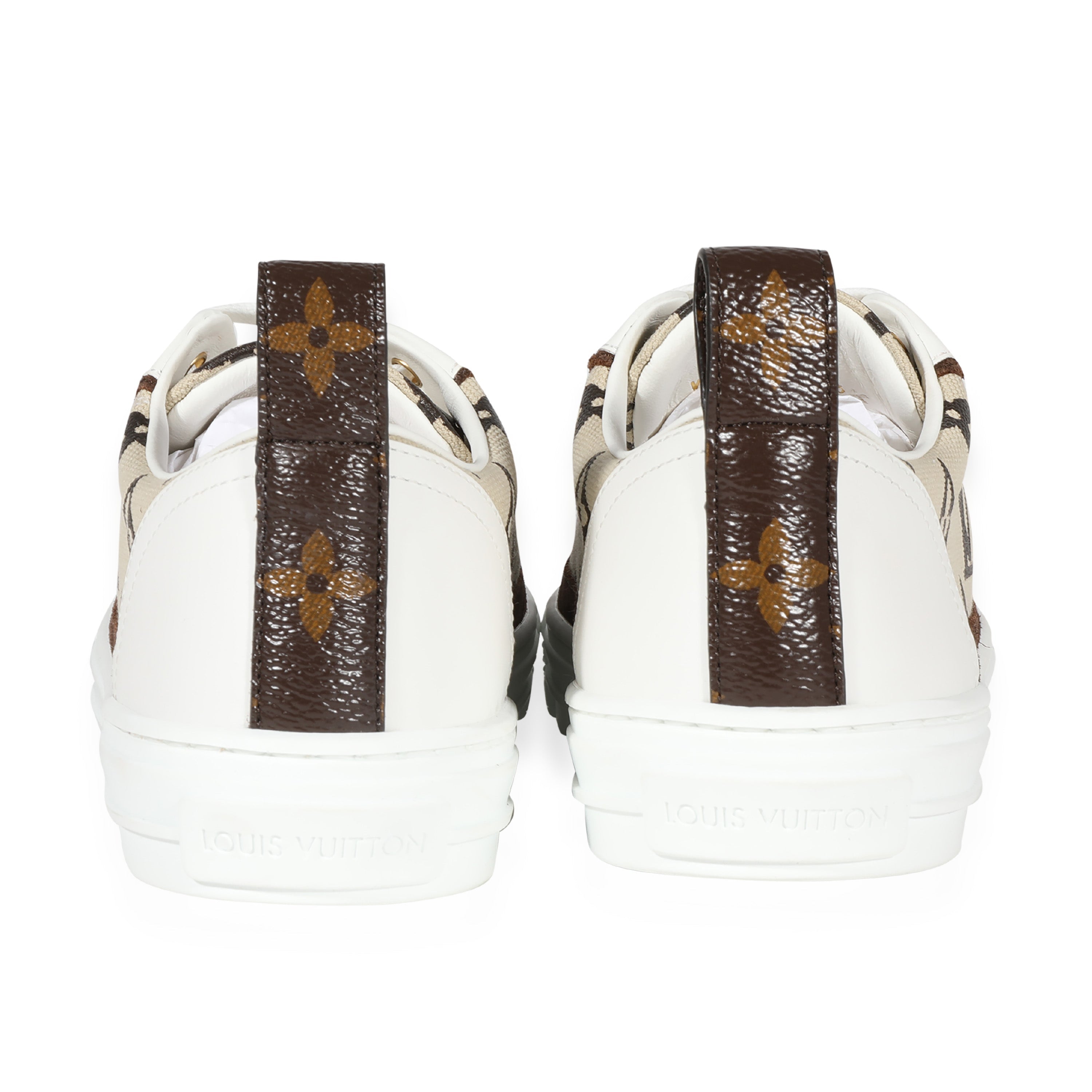 Louis Vuitton Louis Vuitton Stellar Sneaker Beige Monogram