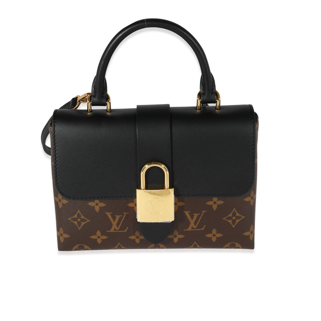 Louis Vuitton Louis Vuitton Monogram Canvas & Black Leather Locky BB