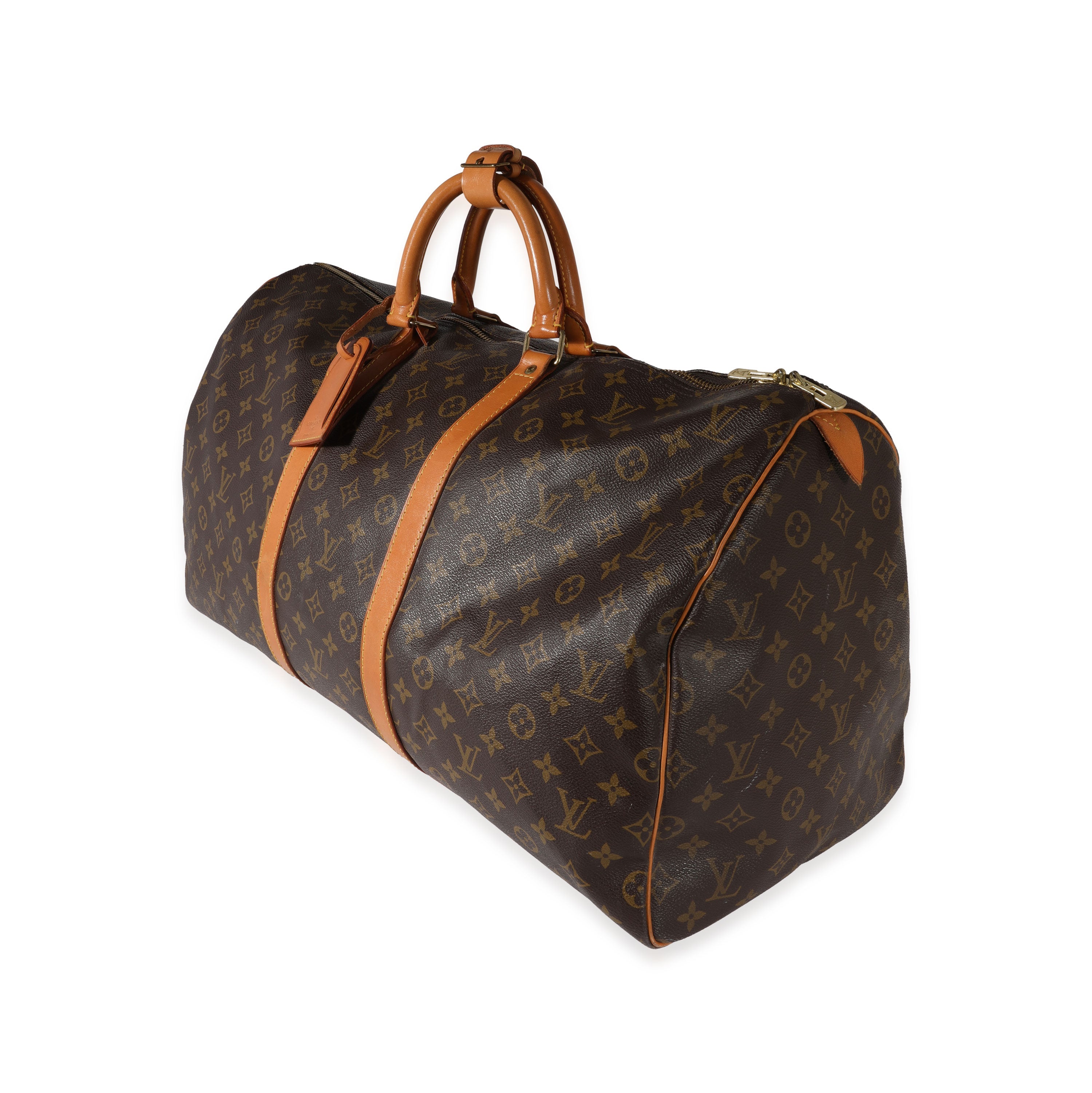 Louis Vuitton Louis Vuitton Vintage Monogram Canvas Keepall 55