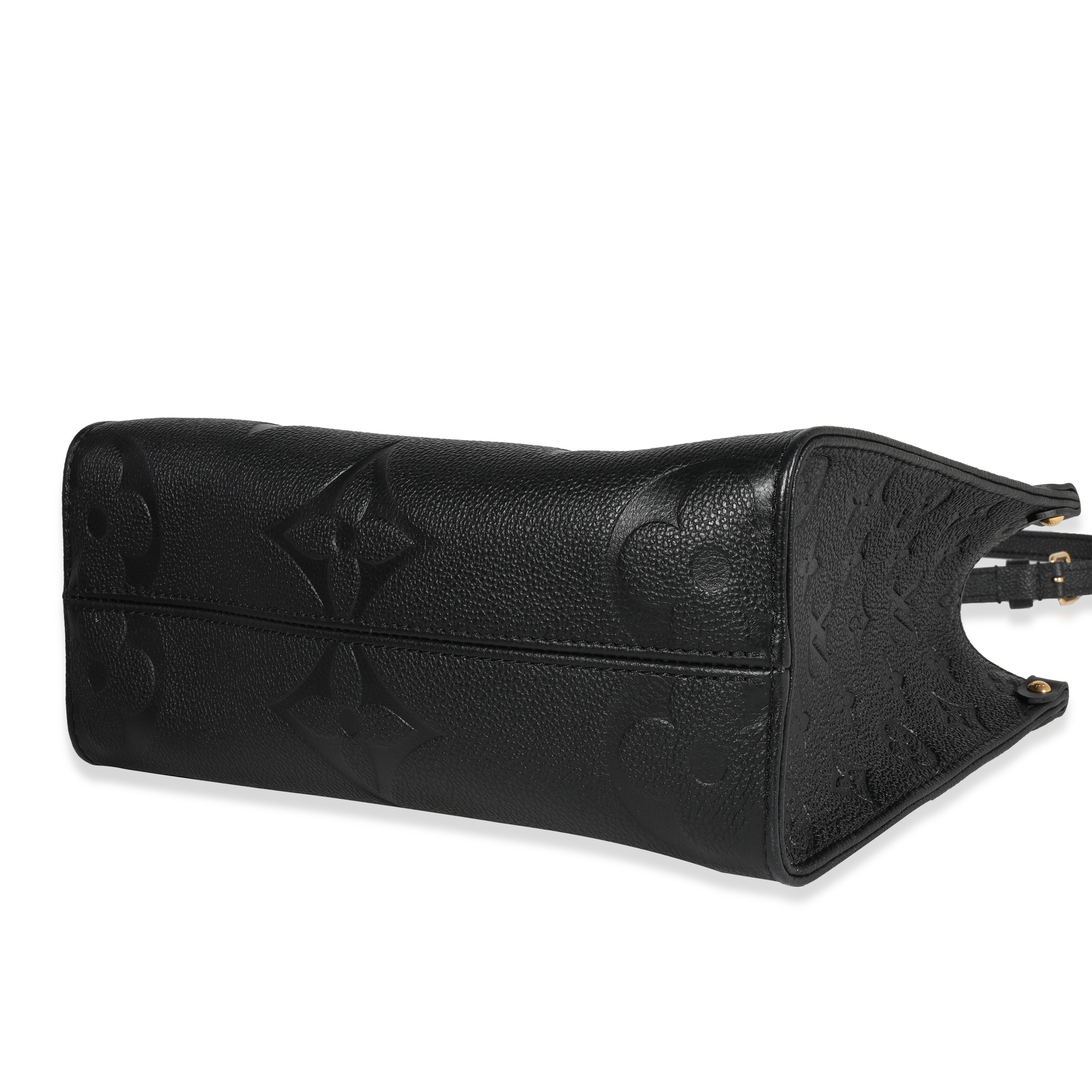 Louis Vuitton Louis Vuitton Black Monogram Empreinte Onthego PM