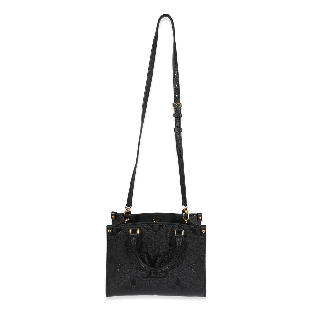 Louis Vuitton Louis Vuitton Black Monogram Empreinte Onthego PM