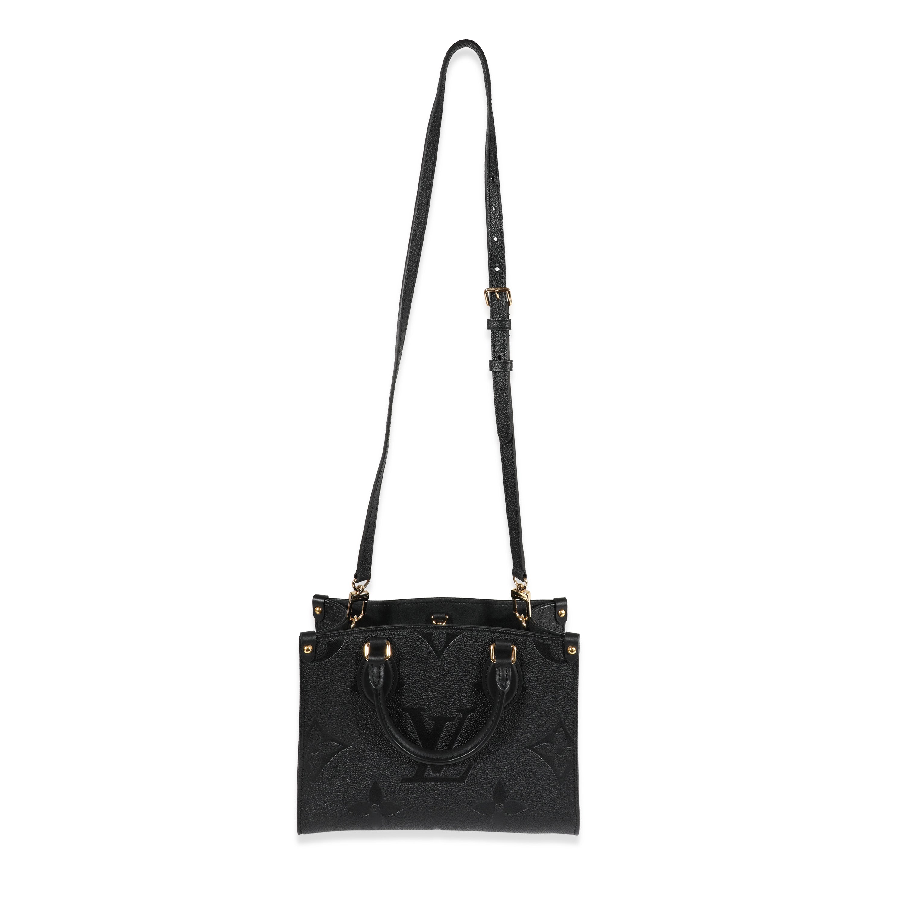 Louis Vuitton Louis Vuitton Black Monogram Empreinte Onthego PM