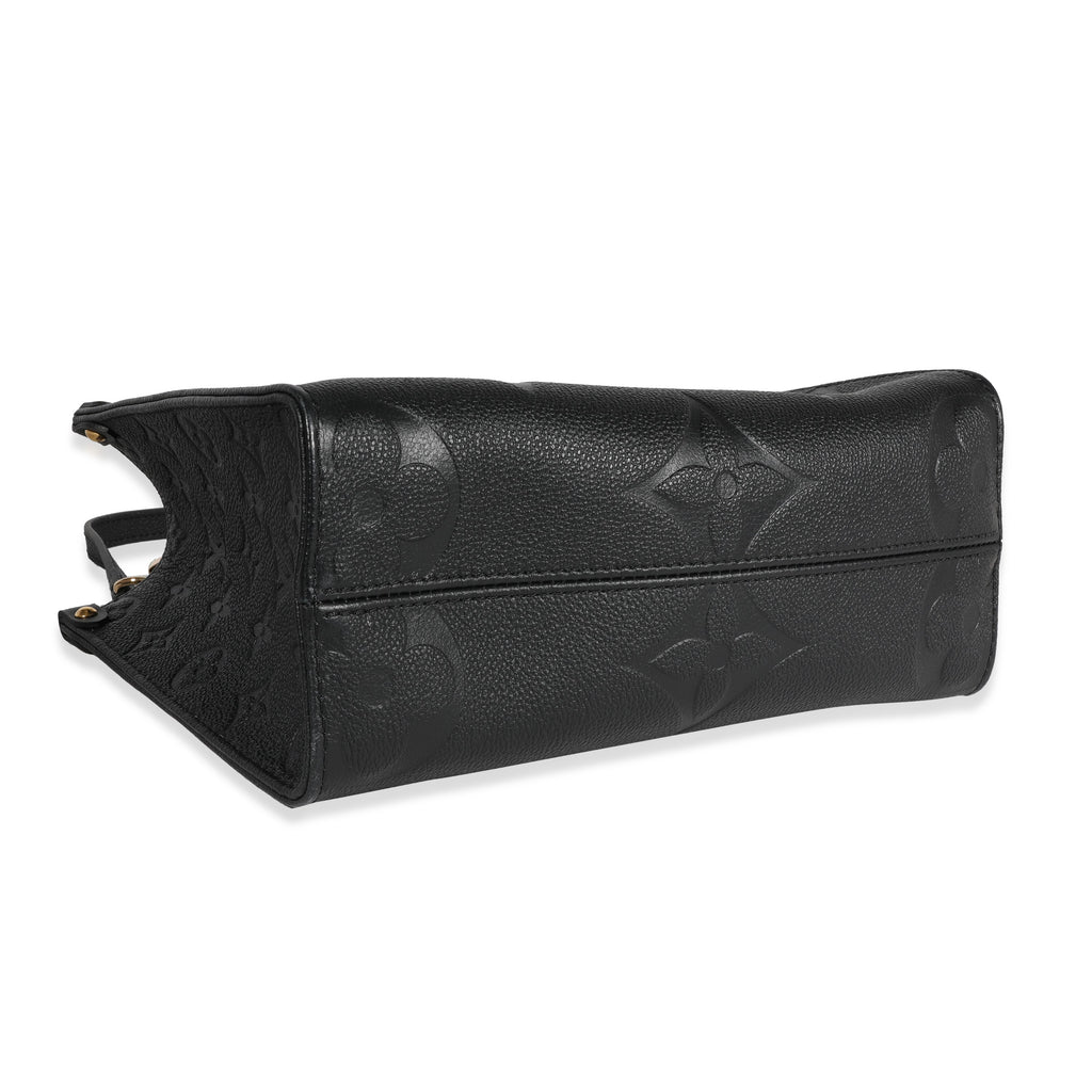 Louis Vuitton Louis Vuitton Black Monogram Empreinte Onthego PM