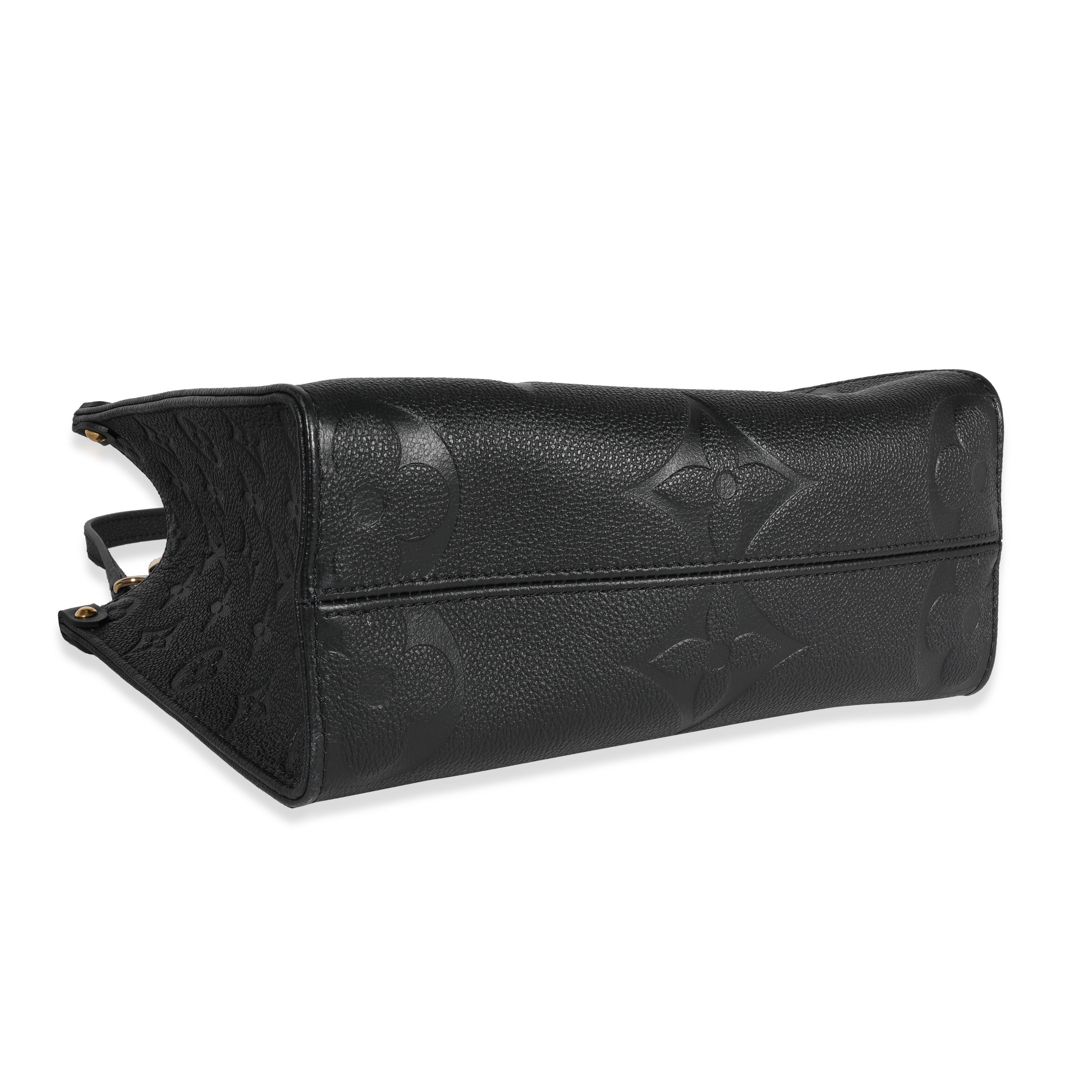 Louis Vuitton Louis Vuitton Black Monogram Empreinte Onthego PM