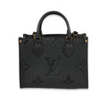 Louis Vuitton Louis Vuitton Black Monogram Empreinte Onthego PM
