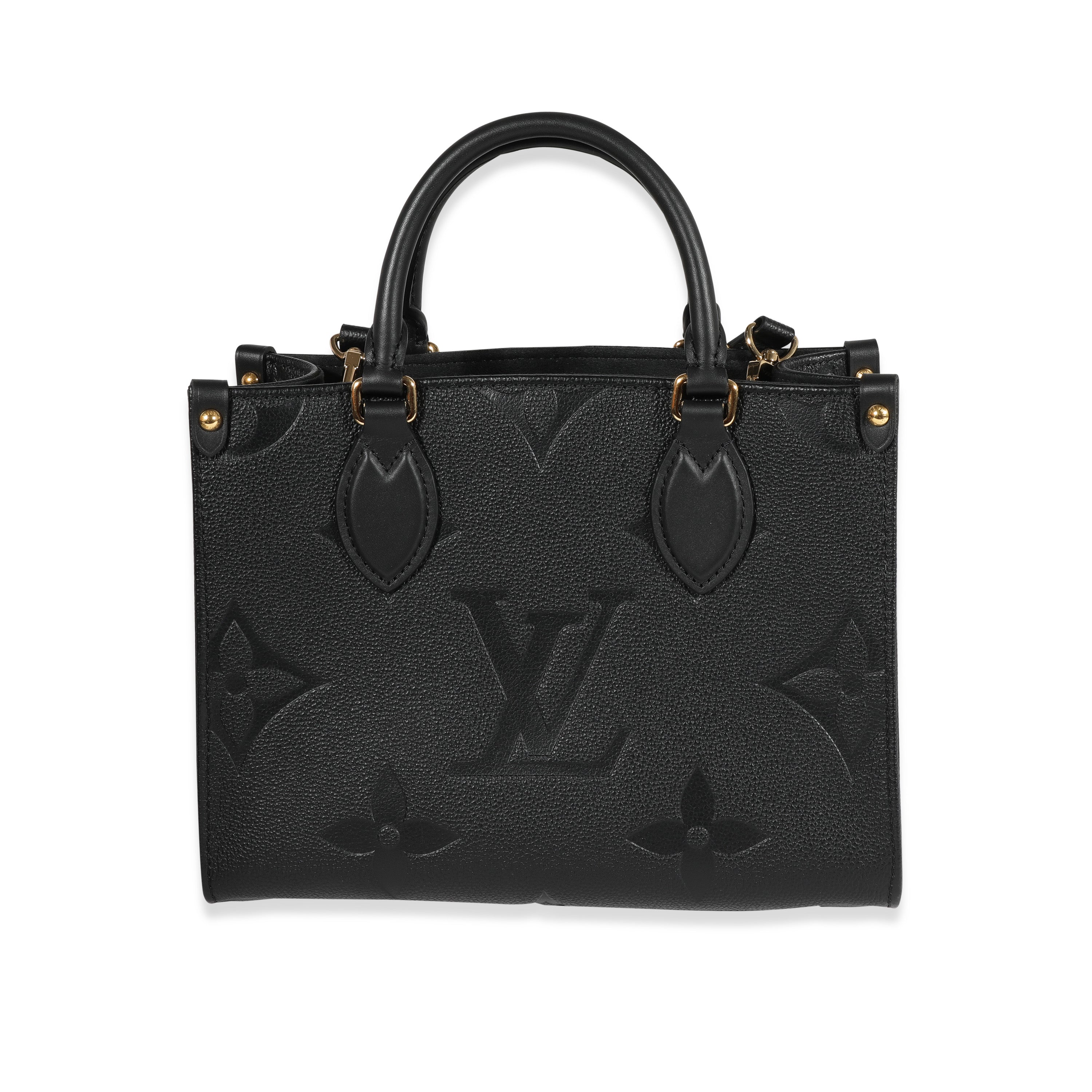 Louis Vuitton Louis Vuitton Black Monogram Empreinte Onthego PM