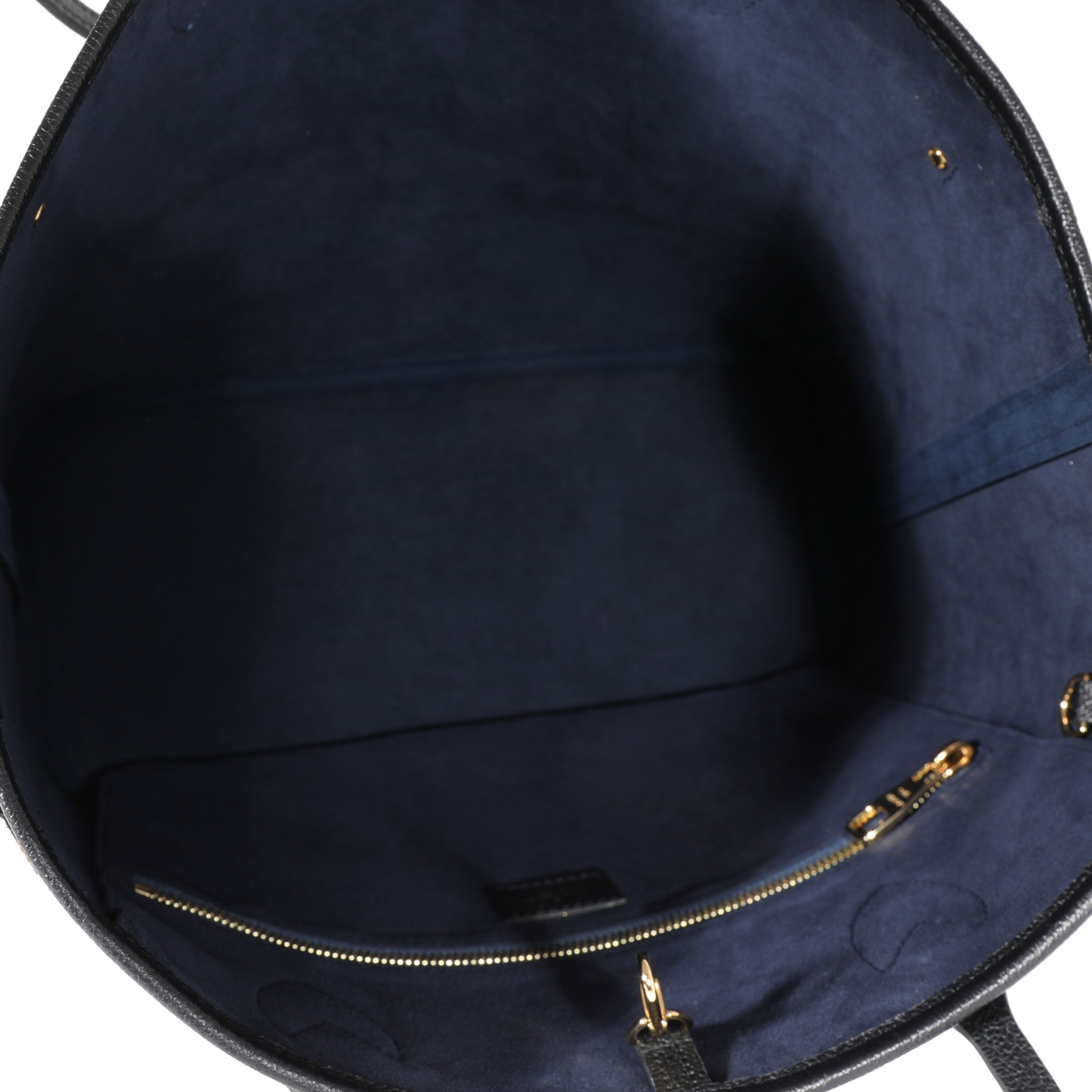 Louis Vuitton Louis Vuitton Black Monogram Empreinte Neverfull MM