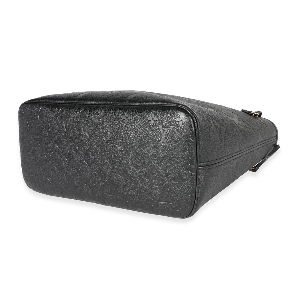 Louis Vuitton Louis Vuitton Black Monogram Empreinte Neverfull MM