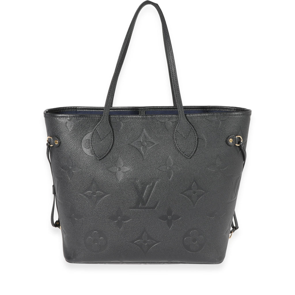 Louis Vuitton Louis Vuitton Black Monogram Empreinte Neverfull MM
