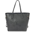 Louis Vuitton Louis Vuitton Black Monogram Empreinte Neverfull MM