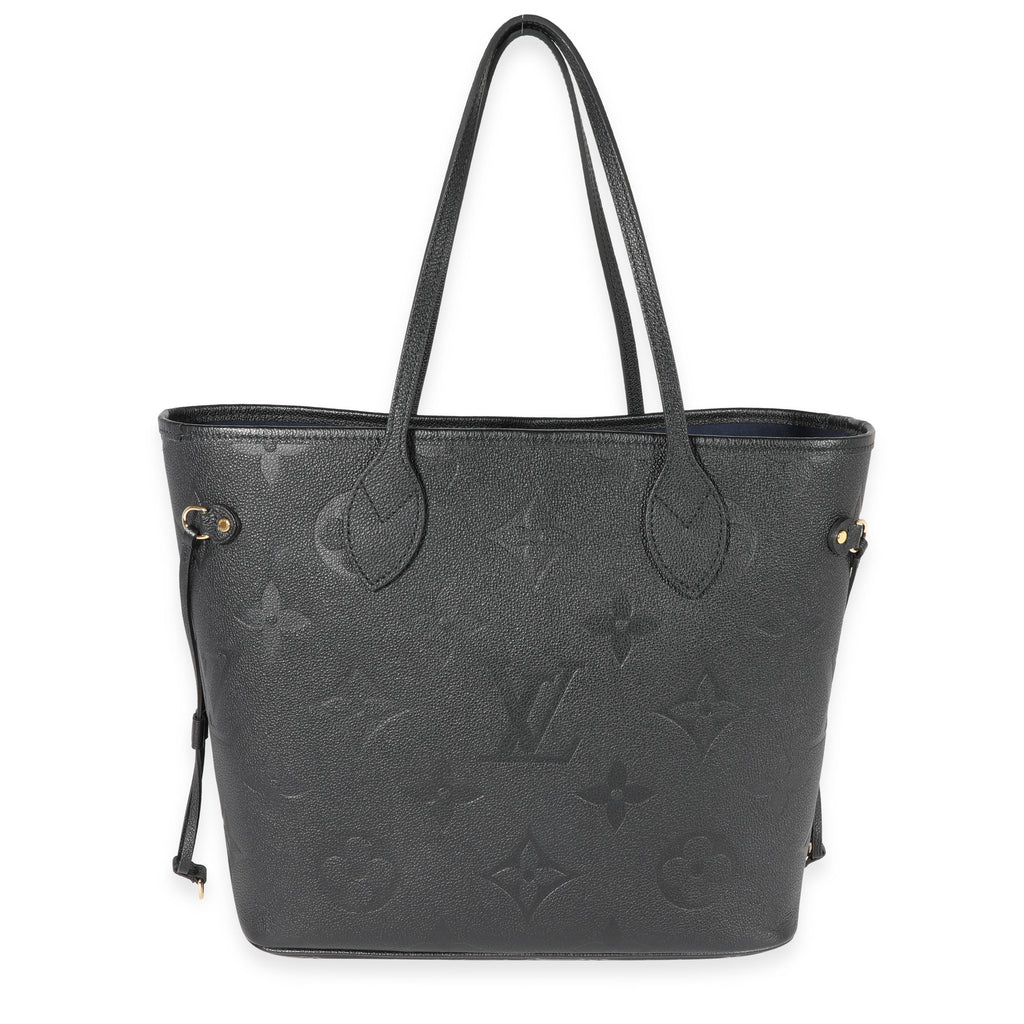 Louis Vuitton Louis Vuitton Black Monogram Empreinte Neverfull MM