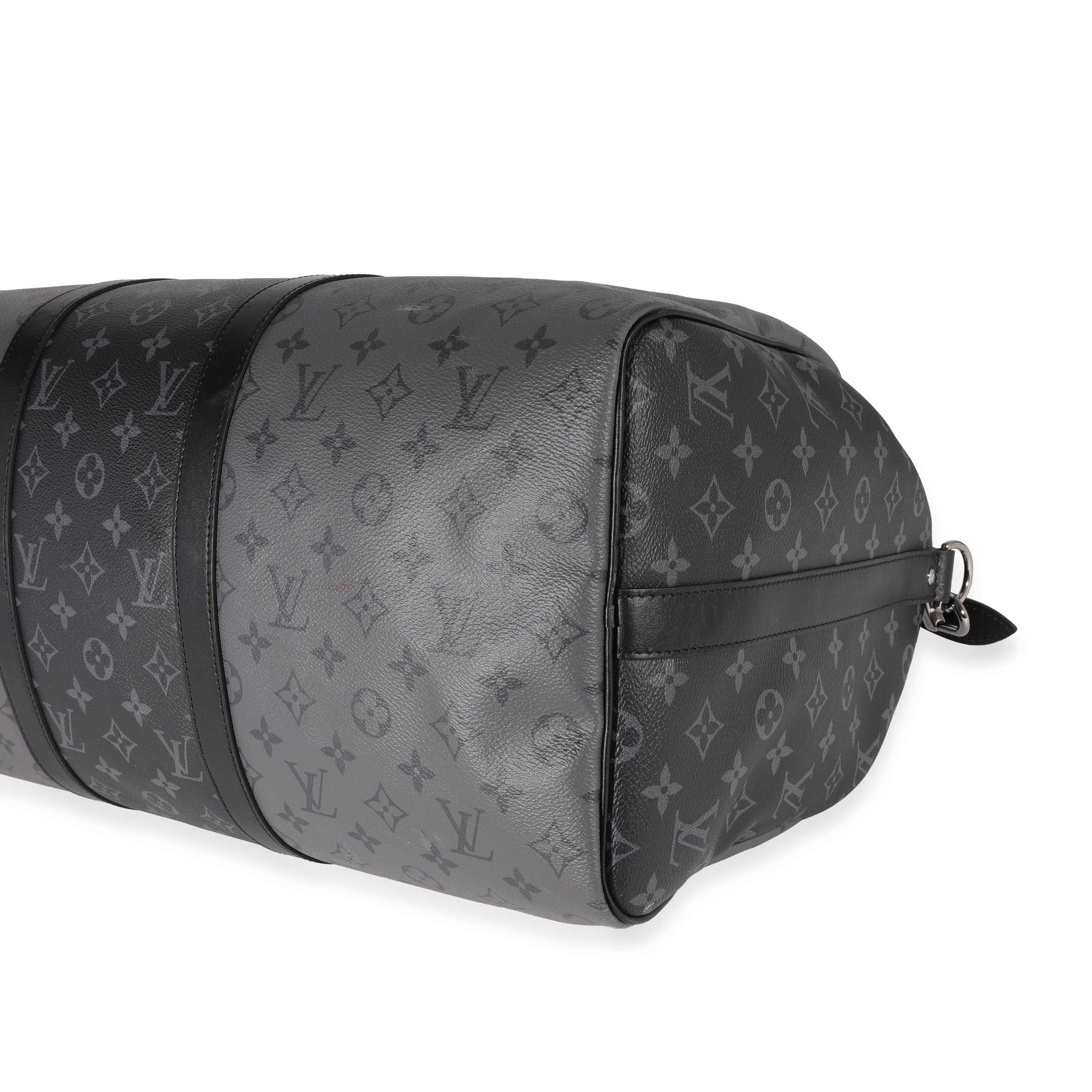 Louis Vuitton Louis Vuitton Monogram Eclipse Reverse Keepall Bandoulière 50