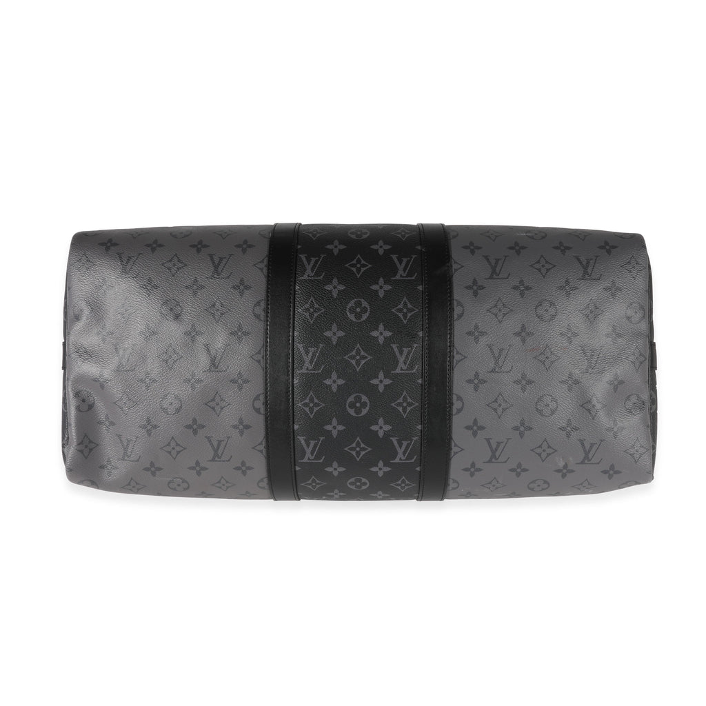 Louis Vuitton Louis Vuitton Monogram Eclipse Reverse Keepall Bandoulière 50