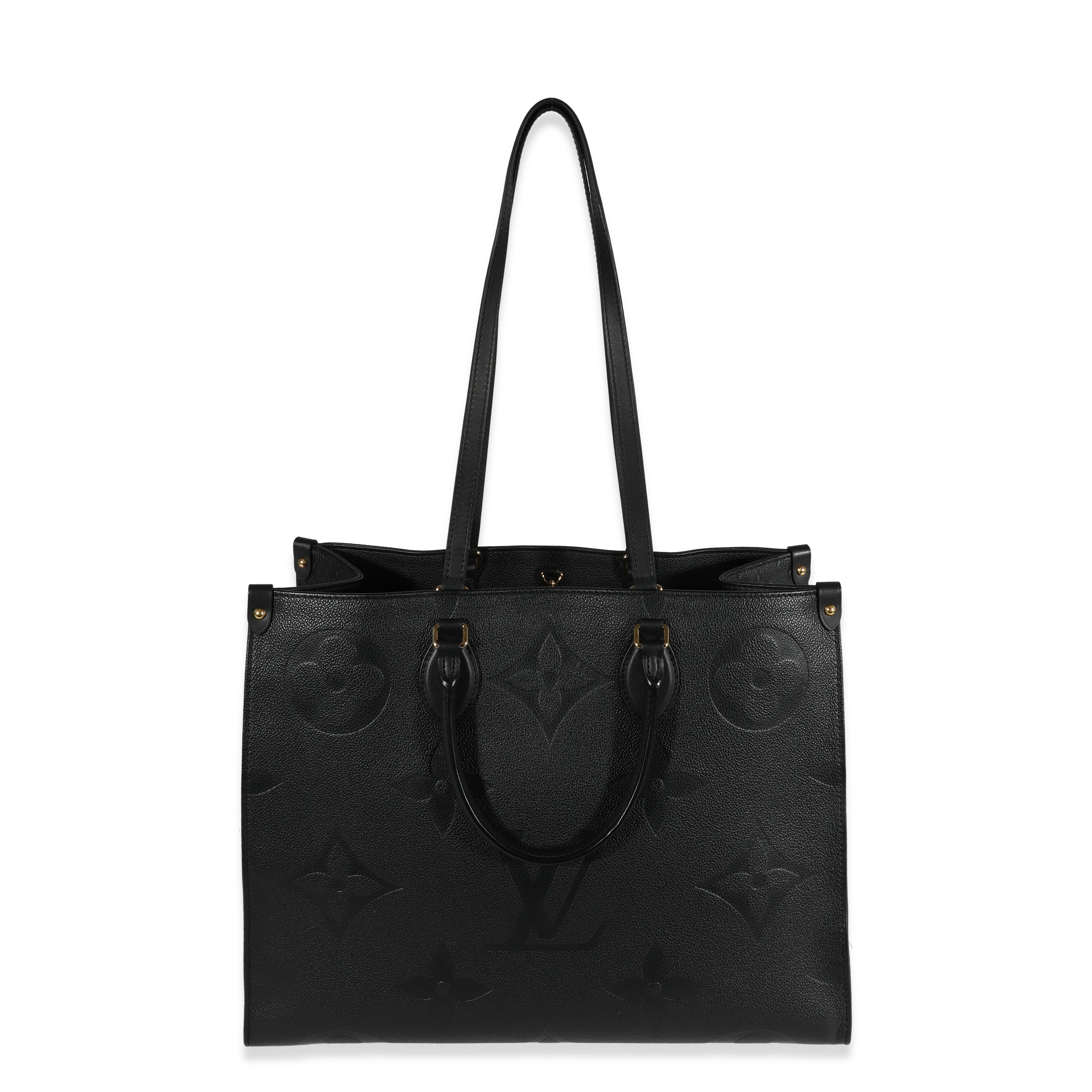 Louis Vuitton Louis Vuitton Black Monogram Empreinte Onthego GM