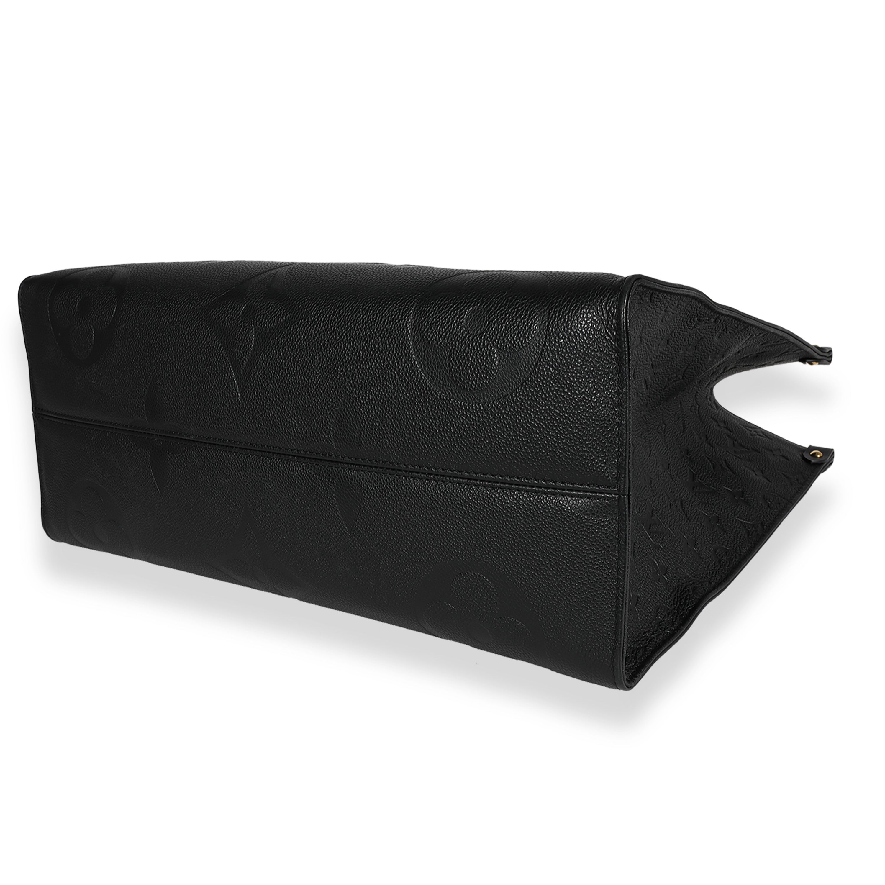 Louis Vuitton Louis Vuitton Black Monogram Empreinte Onthego GM
