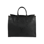 Louis Vuitton Louis Vuitton Black Monogram Empreinte Onthego GM