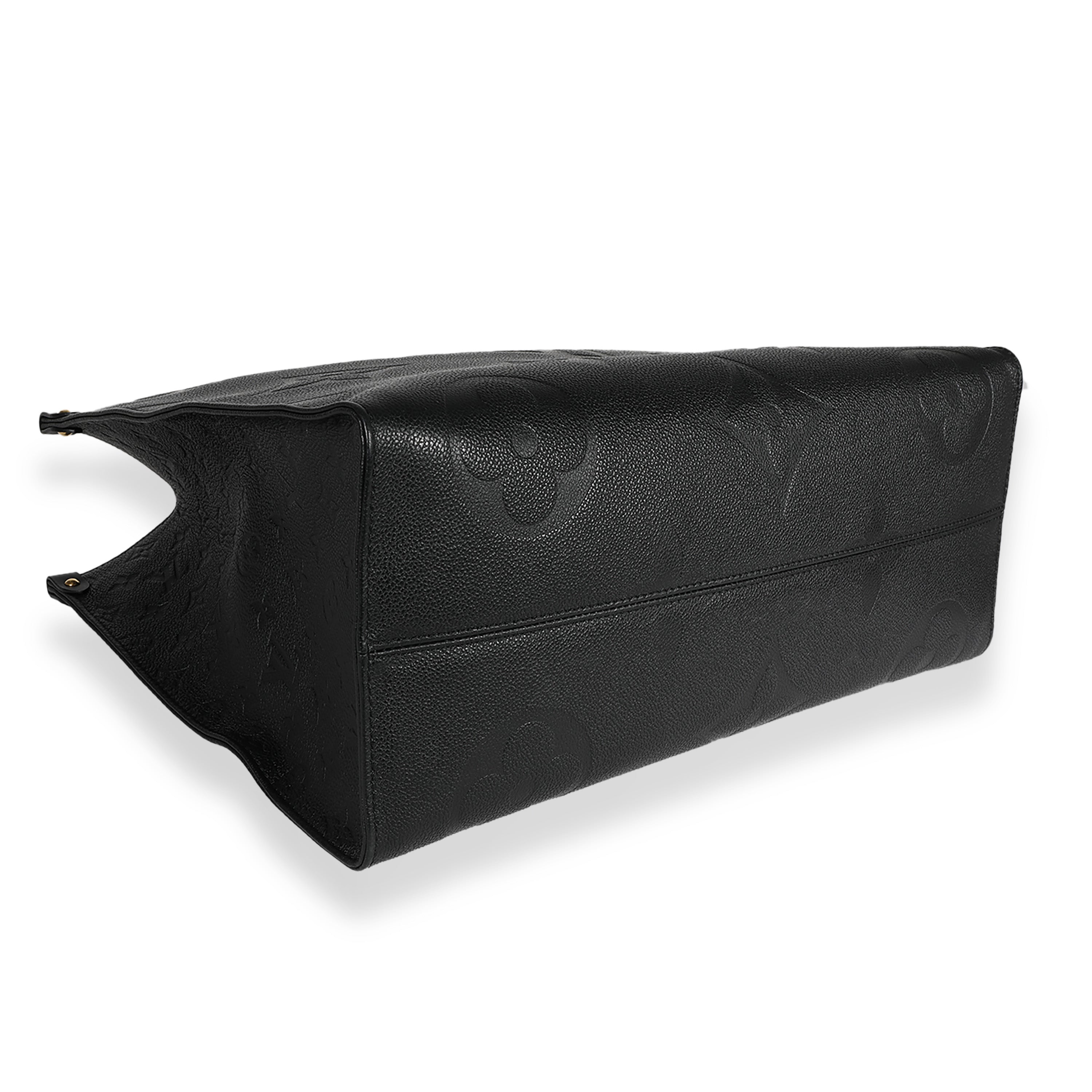 Louis Vuitton Louis Vuitton Black Monogram Empreinte Onthego GM