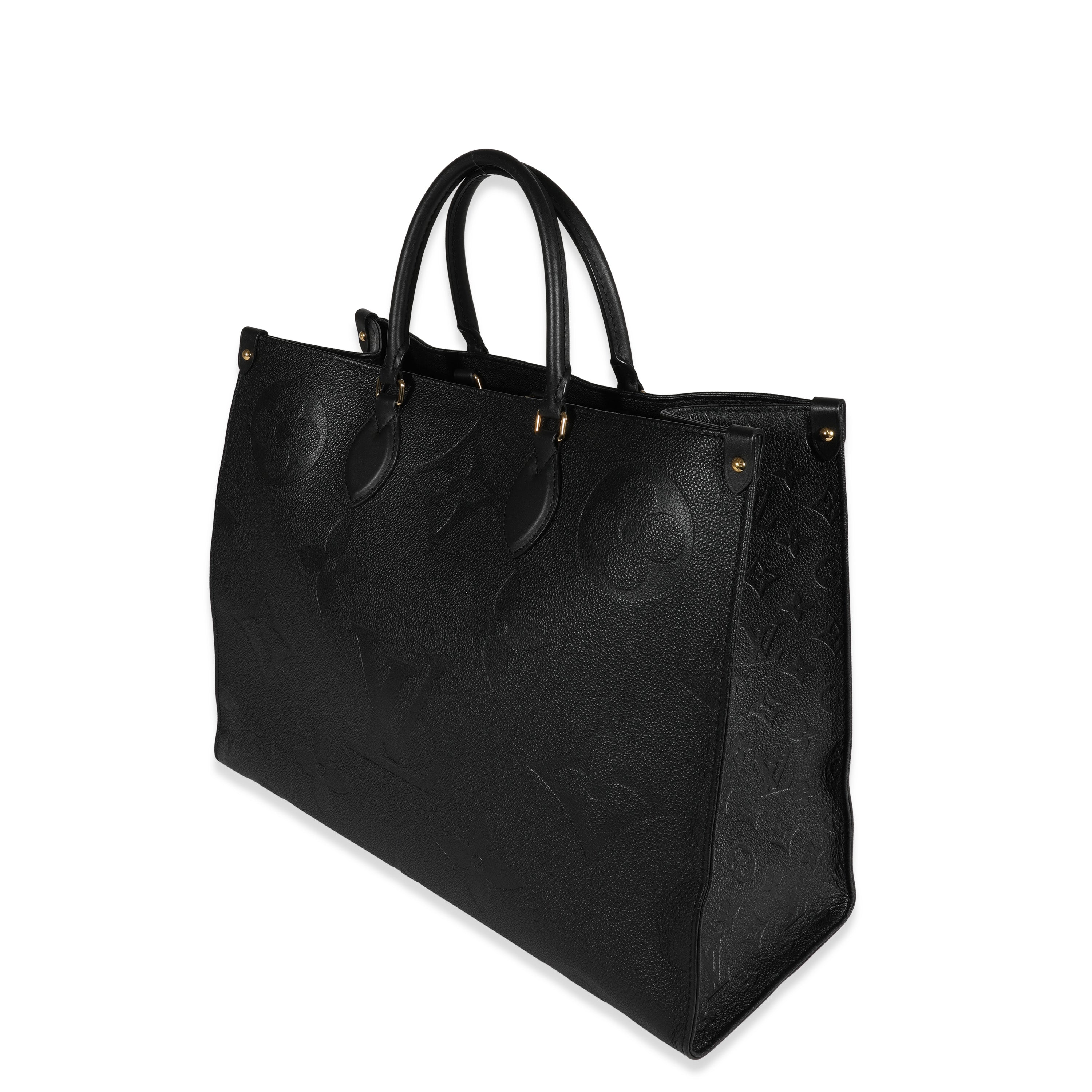 Louis Vuitton Louis Vuitton Black Monogram Empreinte Onthego GM