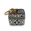 Louis Vuitton Louis Vuitton Black & White Jacquard Since 1854 Vanity Bag Charm