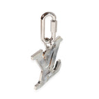 Louis Vuitton Louis Vuitton Marble Resin & Silver Metal LV Prism Bag Charm