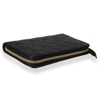 Louis Vuitton Louis Vuitton Black Monogram Empreinte Zippy Wallet