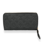 Louis Vuitton Louis Vuitton Black Monogram Empreinte Zippy Wallet