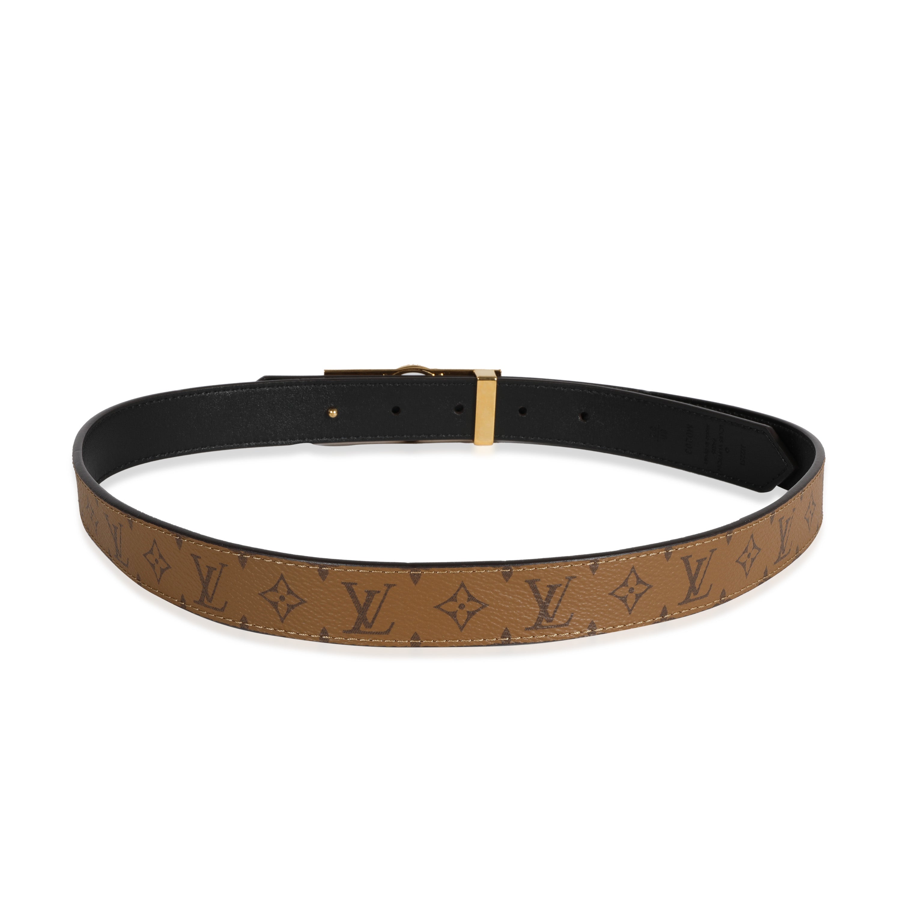 Louis Vuitton Louis Vuitton Reverse Monogram Dauphine Belt