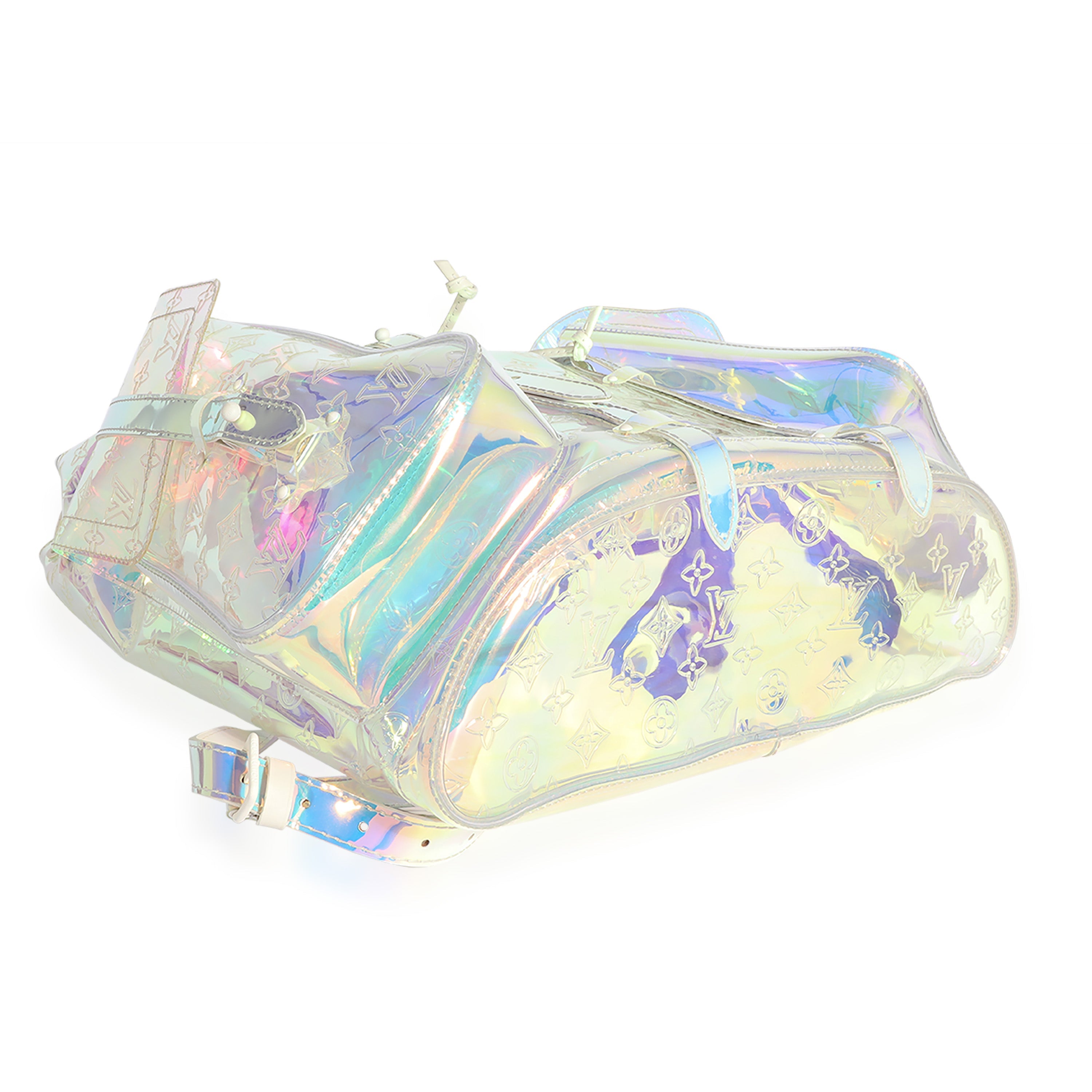 Louis Vuitton Louis Vuitton X Virgil Abloh PVC Prism Christopher Backpack