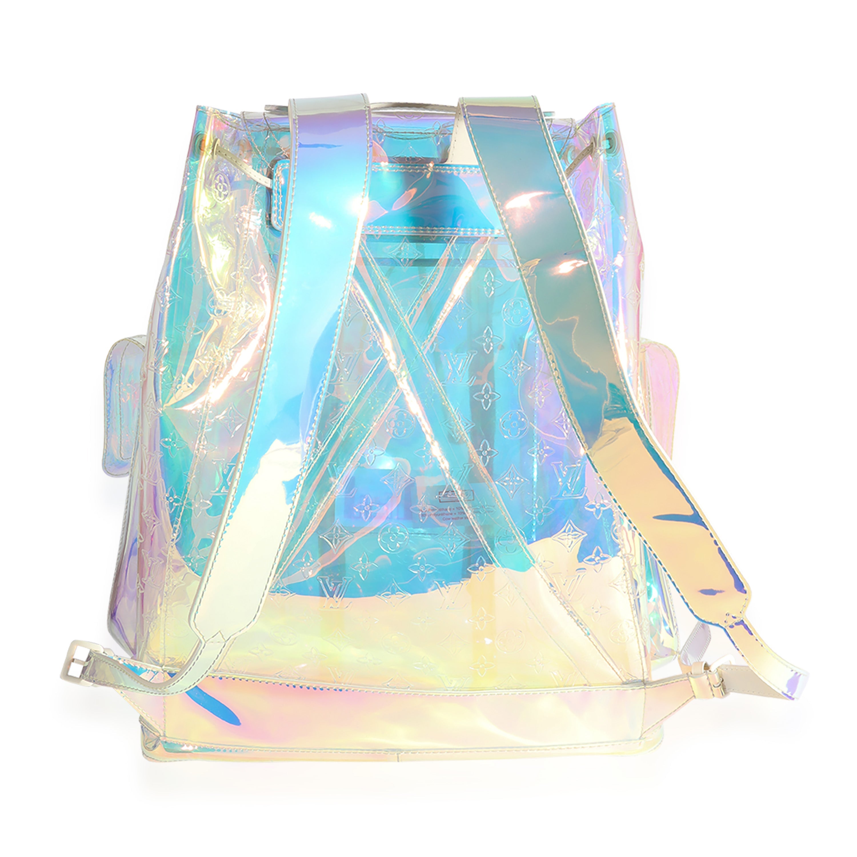 Louis Vuitton Louis Vuitton X Virgil Abloh PVC Prism Christopher Backpack
