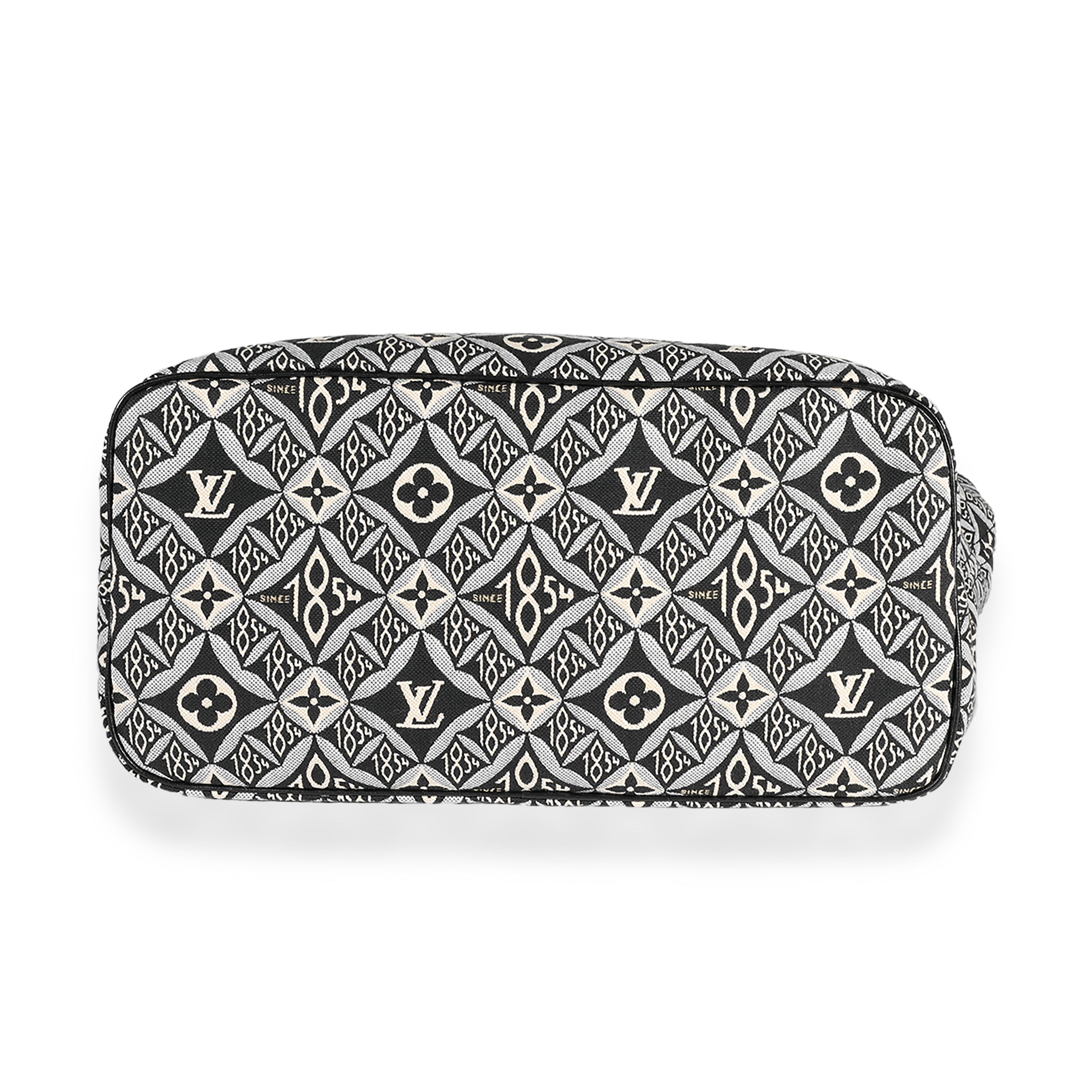 Louis Vuitton Louis Vuitton Black Jacquard Since 1854 Neverfull MM
