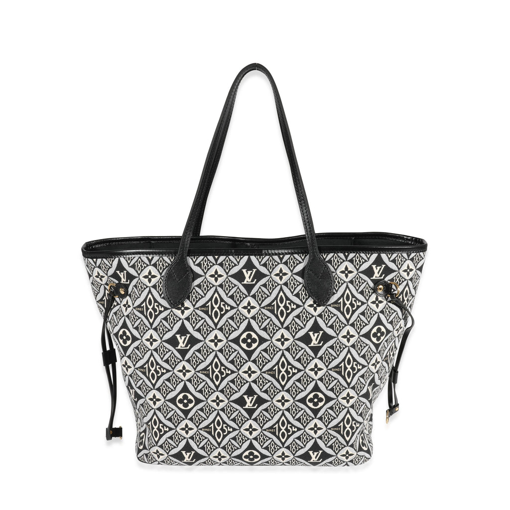 Louis Vuitton Louis Vuitton Black Jacquard Since 1854 Neverfull MM