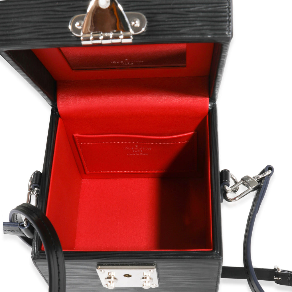 Louis Vuitton Louis Vuitton Noir Epi Leather Bleecker Box