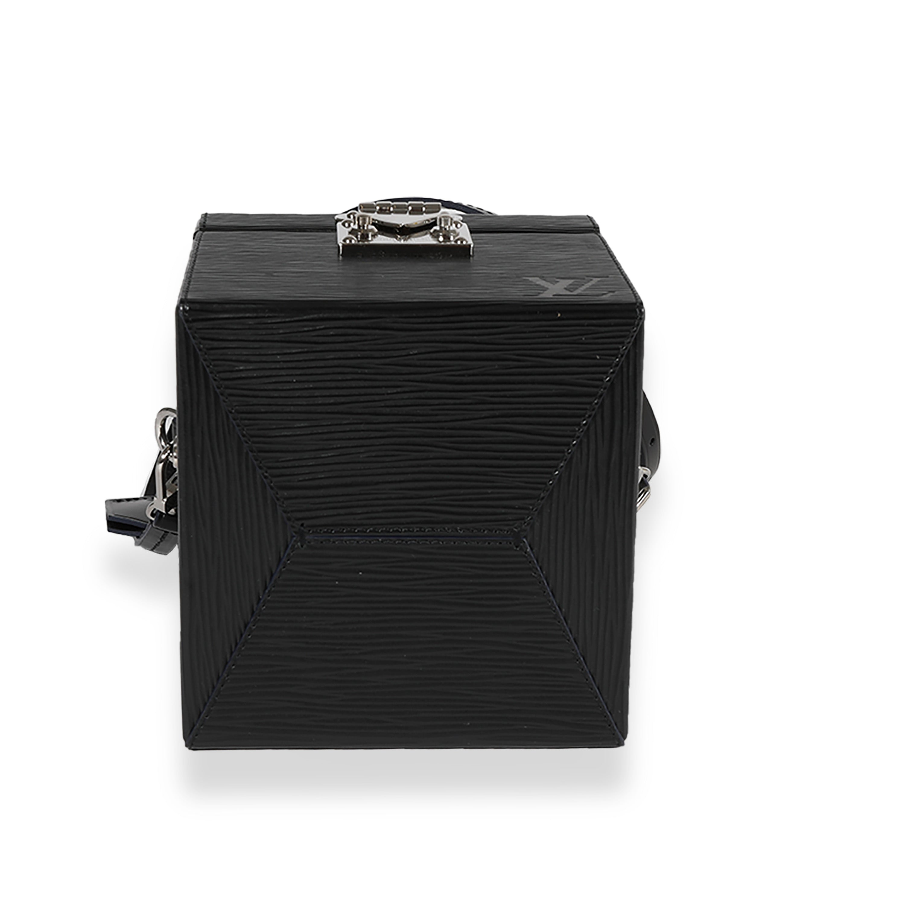 Louis Vuitton Louis Vuitton Noir Epi Leather Bleecker Box