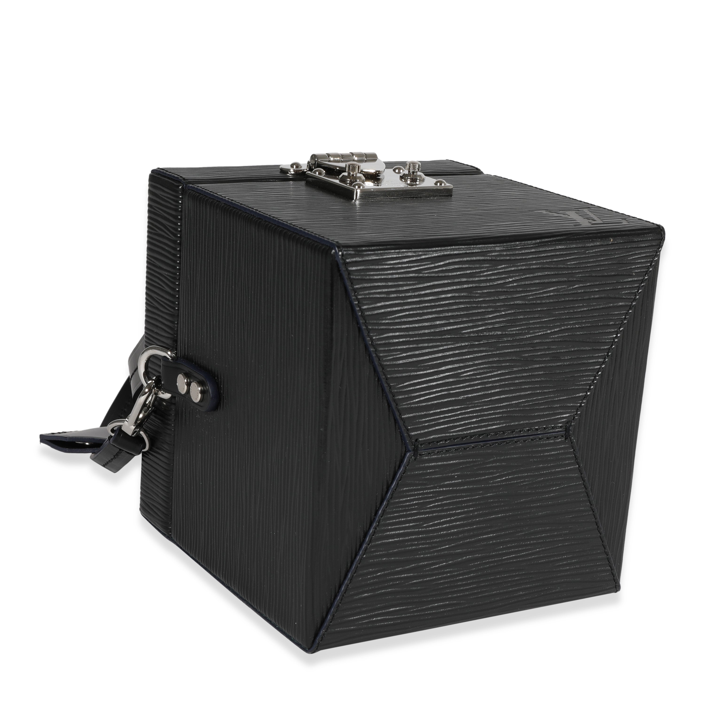 Louis Vuitton Louis Vuitton Noir Epi Leather Bleecker Box