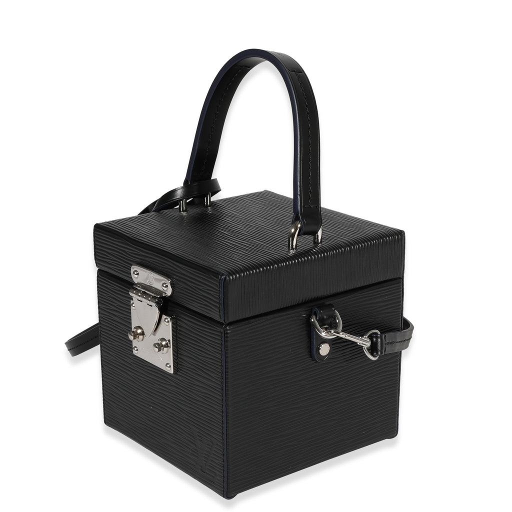 Louis Vuitton Louis Vuitton Noir Epi Leather Bleecker Box
